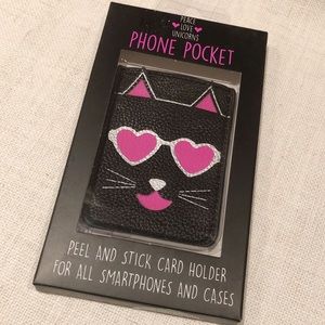 🆕 PEACE ❤️LOVE ❤️ UNICORNS Phone Pocket